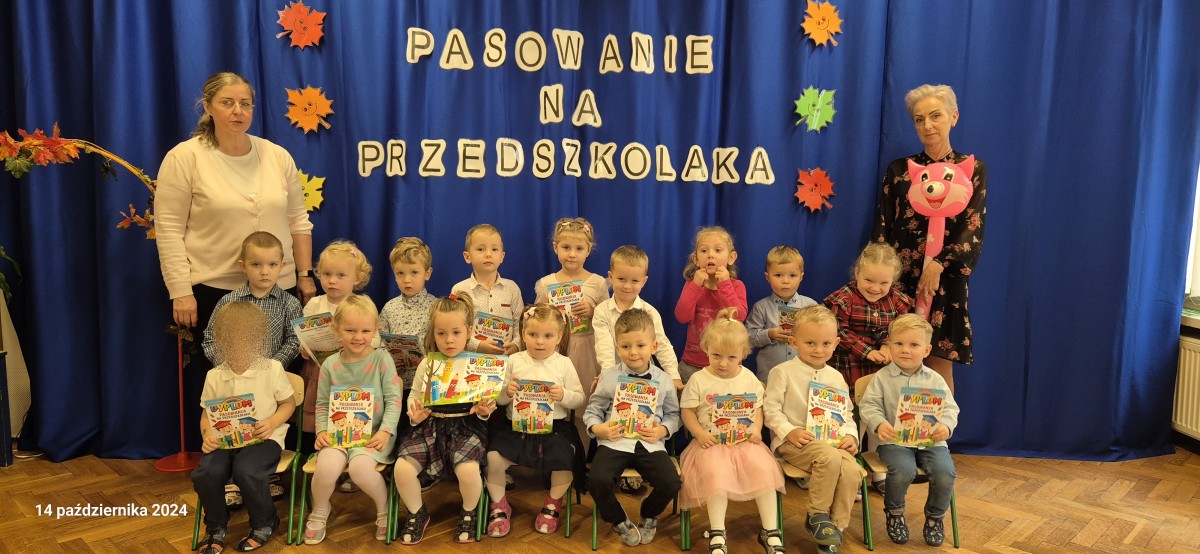 14.10.2024 - PASOWANIE NA PRZEDSZKOLAKA