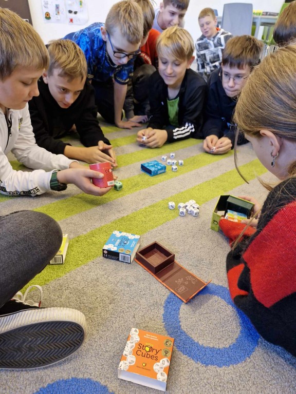 Story Cubes z klasą szóstą