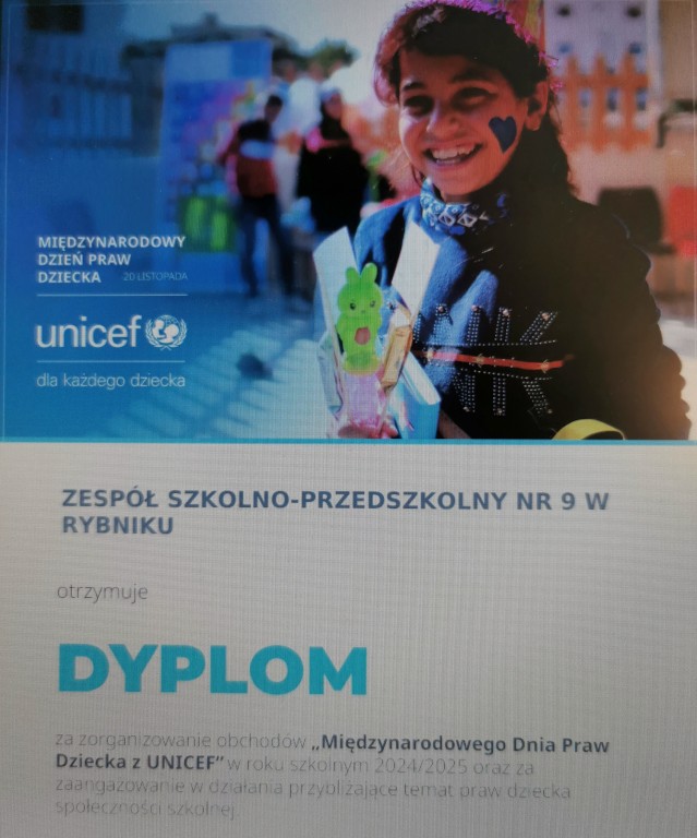 UNICEF Dzień Praw Dziecka