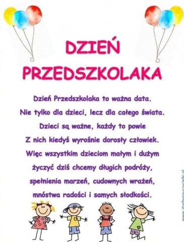 DZIEŃ PRZEDSZKOLAKA